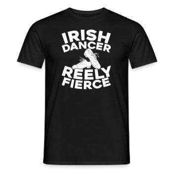 Irish Dance Irischer Tanz - Männer T-Shirt - Schwarz - Vorne - AI Model Male 178 light (178cm)