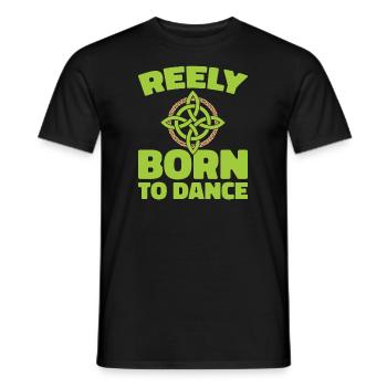 Irish Dance Irischer Tanz - Männer T-Shirt - Schwarz - Vorne - AI Model Male 178 light (178cm)