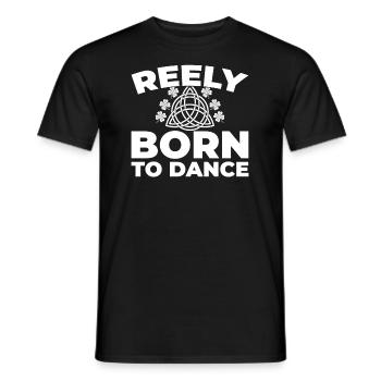 Irish Dance Irischer Tanz - Männer T-Shirt - Schwarz - Vorne - AI Model Male 178 light (178cm)