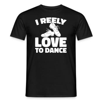 Irish Dance Irischer Tanz - Männer T-Shirt - Schwarz - Vorne - AI Model Male 178 light (178cm)