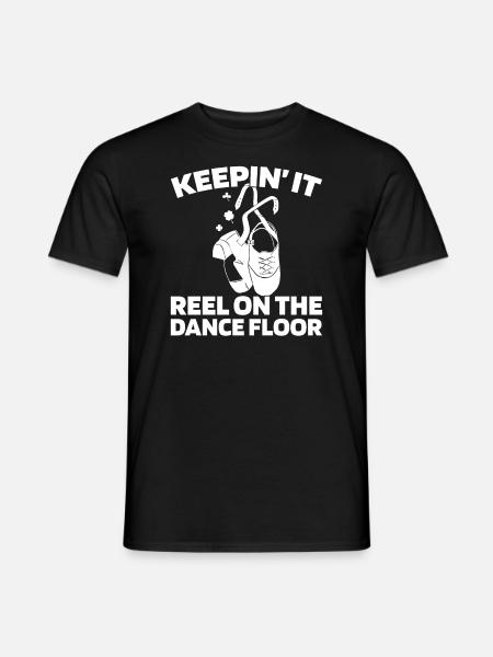 Irish Dance Irischer Tanz - Männer T-Shirt - Schwarz