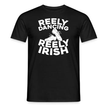 Irish Dance Irischer Tanz - Männer T-Shirt - Schwarz - Vorne - AI Model Male 178 light (178cm)