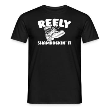 Irish Dance Irischer Tanz - Männer T-Shirt - Schwarz - Vorne - AI Model Male 178 light (178cm)
