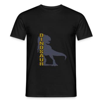 Dinosaure - dinosaures - T-shirt homme - noir - Devant - AI Model Male 178 light (178cm)