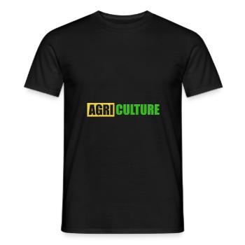 ferme - T-shirt homme - noir - Devant - AI Model Male 178 light (178cm)