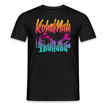 Koh Mak Thailand - Männer T-Shirt - Schwarz - Vorne - AI Model Male 178 light (178cm)