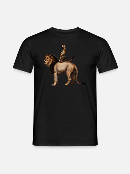 Royal Meerkat - Men's T-Shirt - black