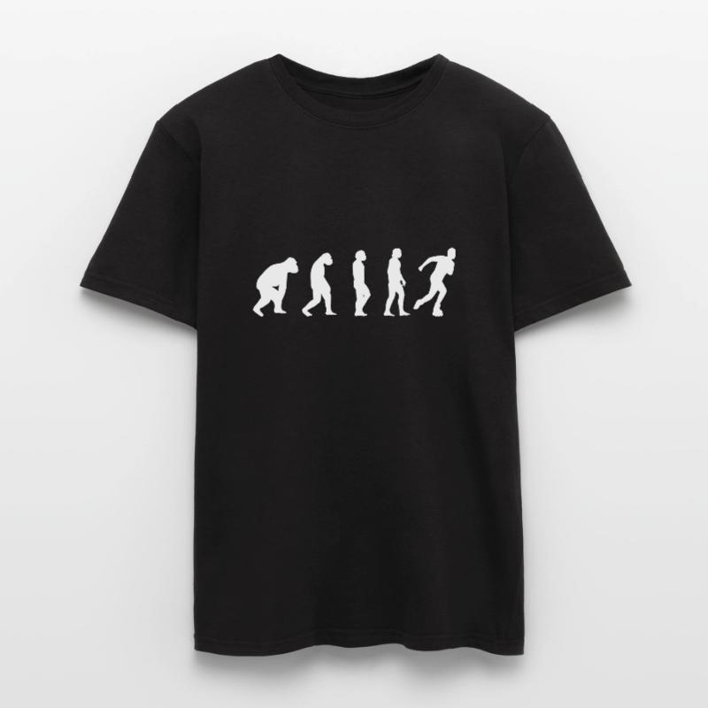 Roller skate evolution skater inline skate gift Men's T-shirt