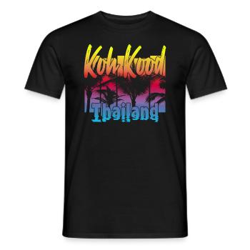 Koh Kood Thailand - Männer T-Shirt - Schwarz - Vorne - AI Model Male 178 light (178cm)