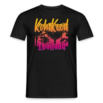 Koh Kood Thailand - Männer T-Shirt - Schwarz - Vorne - AI Model Male 178 light (178cm)