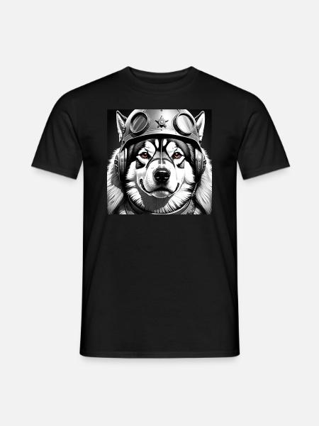 Alaskan Malamute - Men's T-Shirt - black