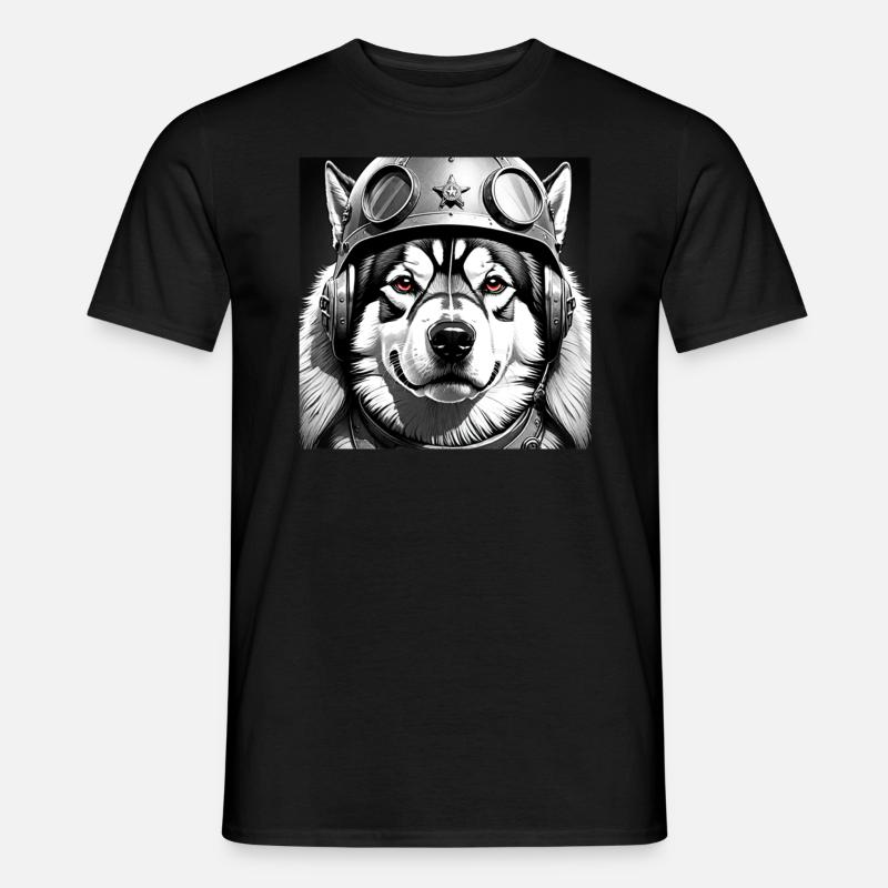 Alaska Malamute - Männer T-Shirt - Schwarz