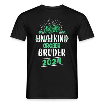 Big Brother 2024 - Men's T-Shirt - black - Front - AI Model Male 178 light (178cm)