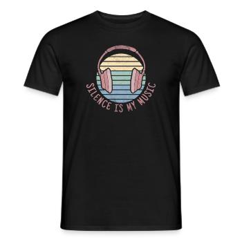Introverti institibles INFJ Sort - T-shirt homme - noir - Devant - AI Model Male 178 light (178cm)
