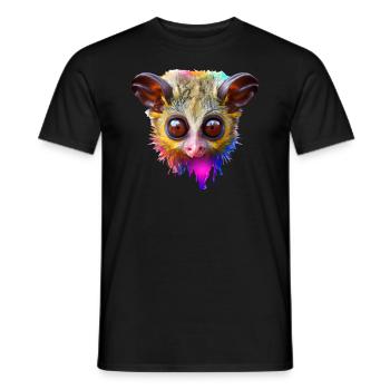 Tarsier Design - Männer T-Shirt - Schwarz - Vorne - AI Model Male 178 light (178cm)
