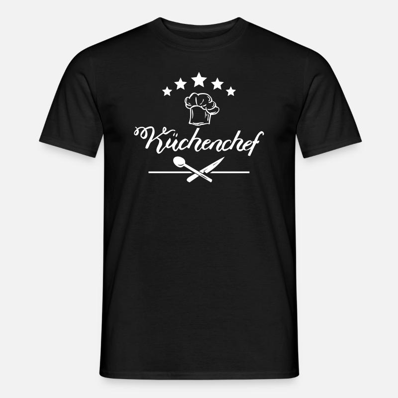 Küchenchef 5 Sterne - Männer T-Shirt - undefined
