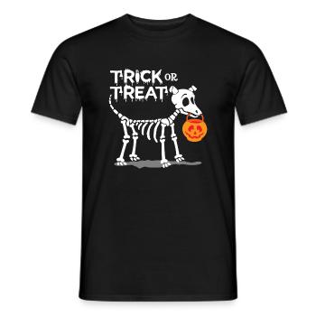 Trick or Treat Halloween Dog - T-shirt homme - noir - Devant - AI Model Male 178 light (178cm)