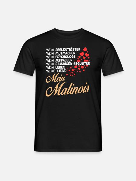 Malinois - Mein - Männer T-Shirt - Schwarz