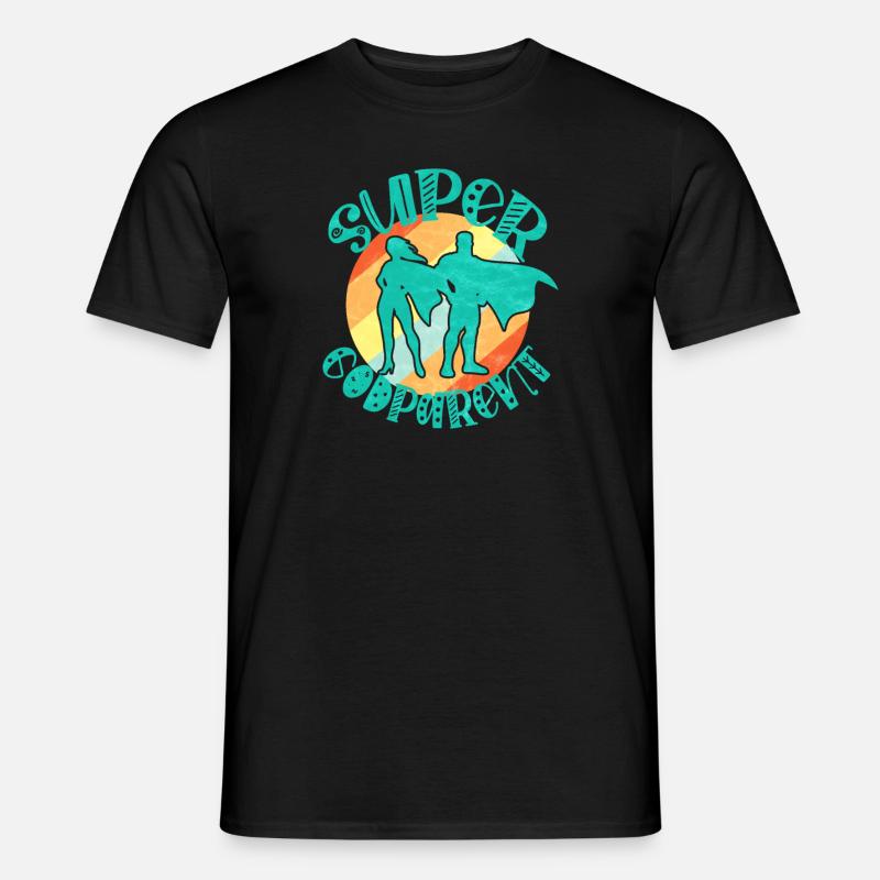 Super Pate - Männer T-Shirt - Schwarz