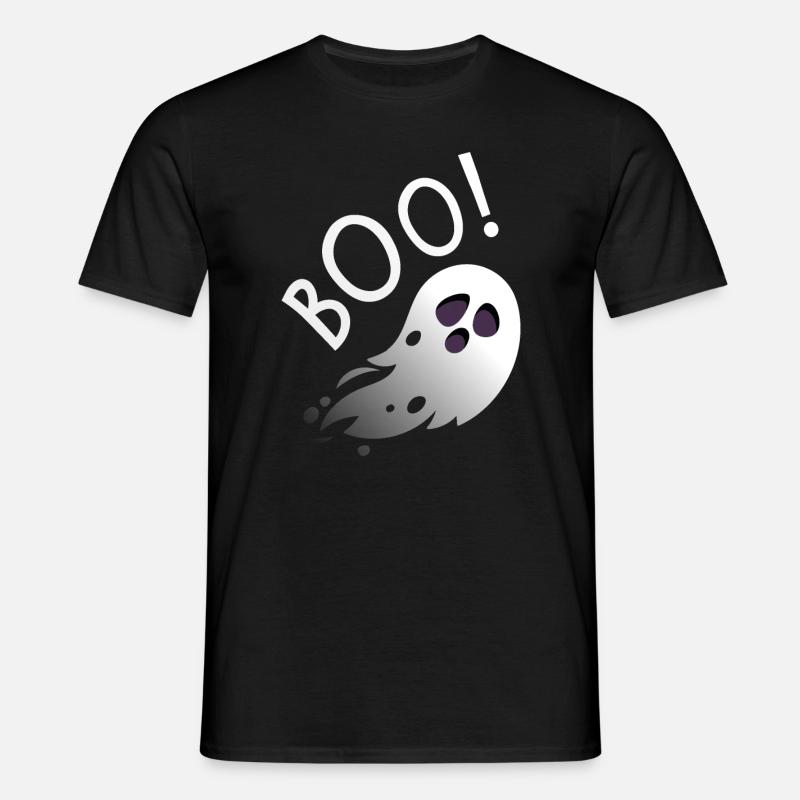 Buh-Geist - Männer T-Shirt - Schwarz