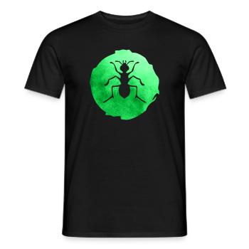 Ants - Men's T-Shirt - black - Front - AI Model Male 178 light (178cm)