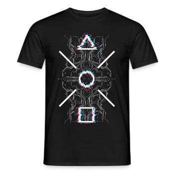 Next Gen 2020 by ART8NS - Men's T-Shirt - black - Front - AI Model Male 178 light (178cm)