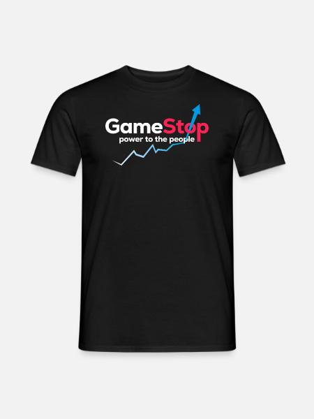 Game Power Graphic - Men's T-Shirt - black