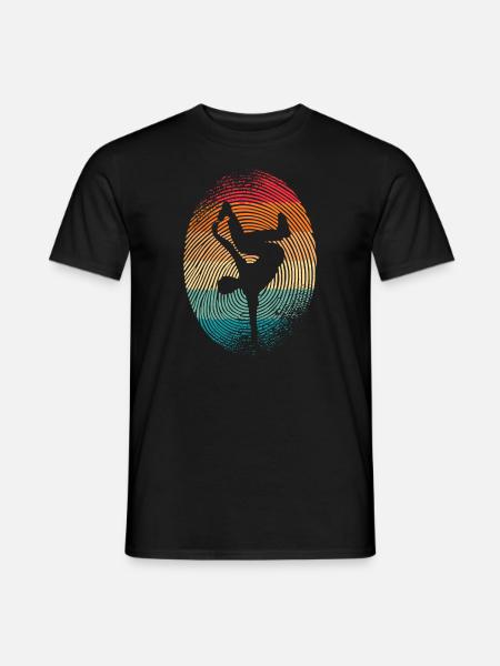 Breakdancer Breakdance Empreinte digitale Breakdance - T-shirt homme - noir