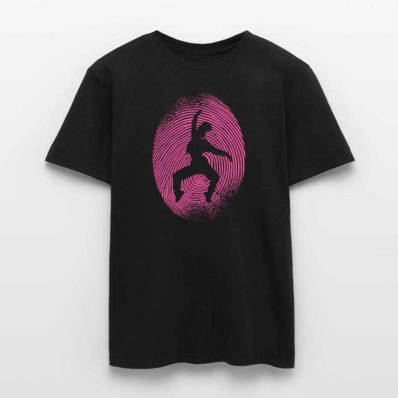 Breakdancer Breakdance Empreinte digitale Breakdance T-shirt homme