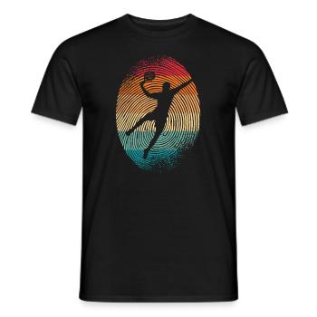 Padel Tennis Padel Tennis Padel Joueurs Hommes Padel - T-shirt homme - noir - Devant - AI Model Male 178 light (178cm)