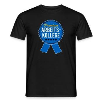 Bester Arbeitskollege Orden Geschenk Herren Lustig - Männer T-Shirt - Schwarz - Vorne - AI Model Male 178 light (178cm)