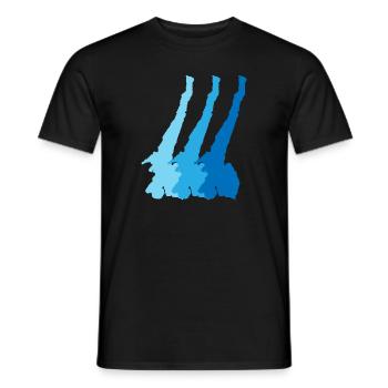 Pures Gardasee Feeling – Ohne Worte - Männer T-Shirt - Schwarz - Vorne - AI Model Male 178 light (178cm)