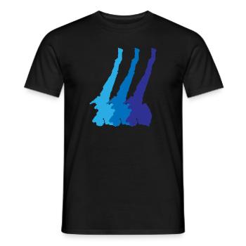Pures Gardasee Feeling – Ohne Worte - Männer T-Shirt - Schwarz - Vorne - AI Model Male 178 light (178cm)