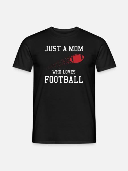 Football Mama Highlight - Men's T-Shirt - black