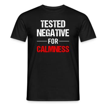 Tranquility - balance for the soul - Men's T-Shirt - black - Front - AI Model Male 178 light (178cm)