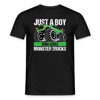 Action Monster Truck Passion cadeau - T-shirt homme - noir - Devant - AI Model Male 178 light (178cm)