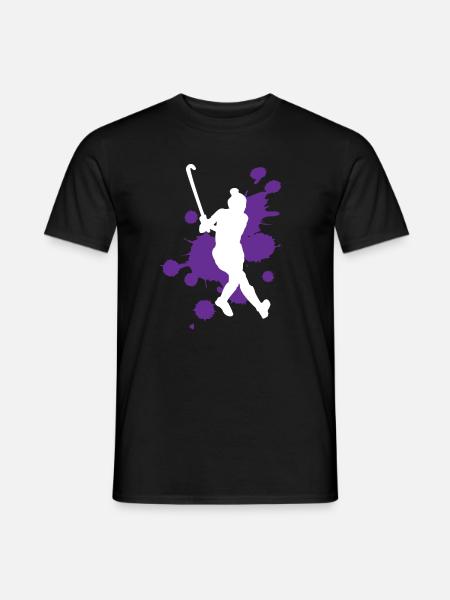 Creative Paint Splashes Art Explosion - Men's T-Shirt - black