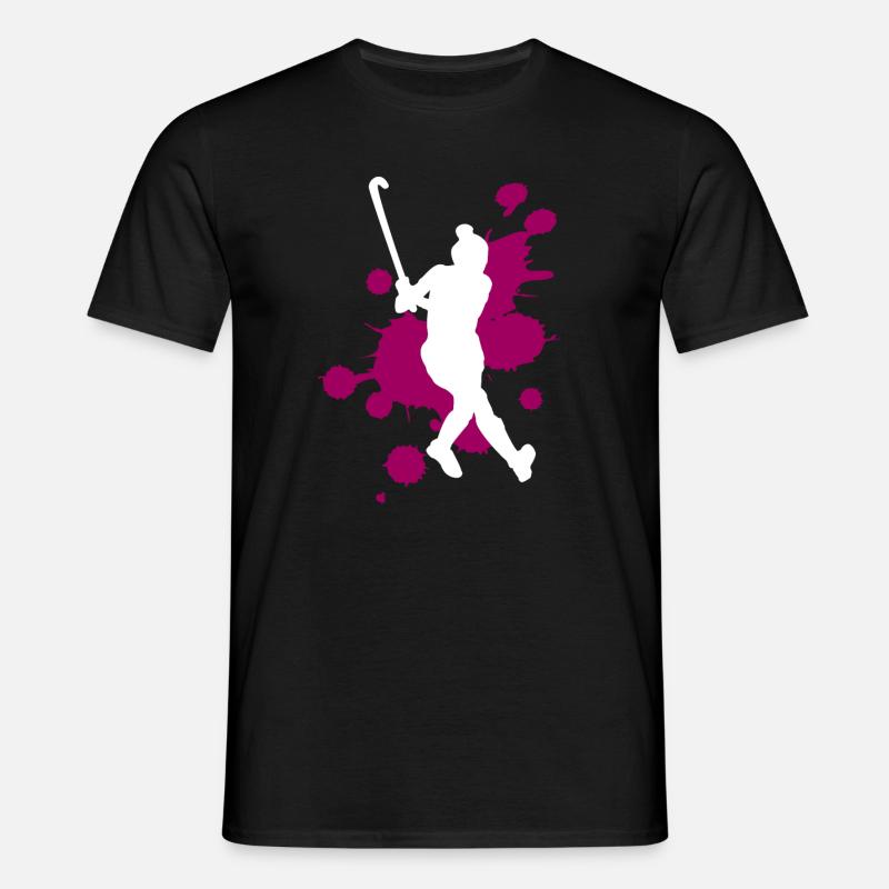 Creative Paint Splashes Art Explosion - Men's T-Shirt - black