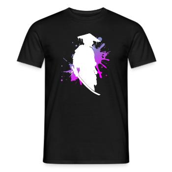 Samouraï guerrier fierté & honneur cadeau - T-shirt homme - noir - Devant - AI Model Male 178 light (178cm)