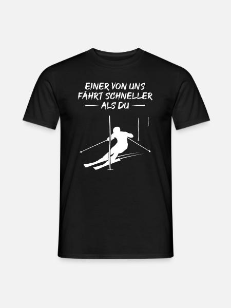 Fast Slalom Champion Gift - Men's T-Shirt - black