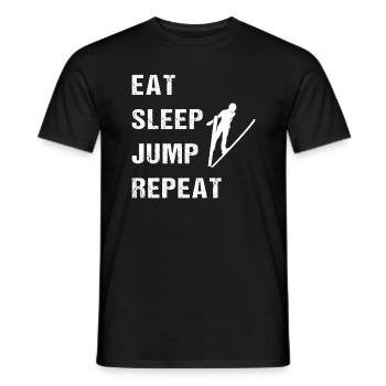 Bounce: Perfect every day - Men's T-Shirt - black - Front - AI Model Male 178 light (178cm)