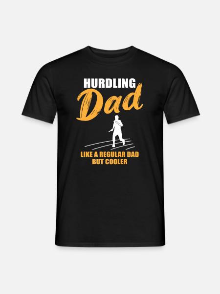Cool Runner Dad Saying - Men's T-Shirt - black