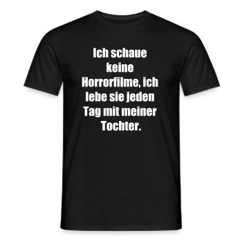 Horror Mom - Männer T-Shirt - Schwarz - Vorne - AI Model Male 178 light (178cm)