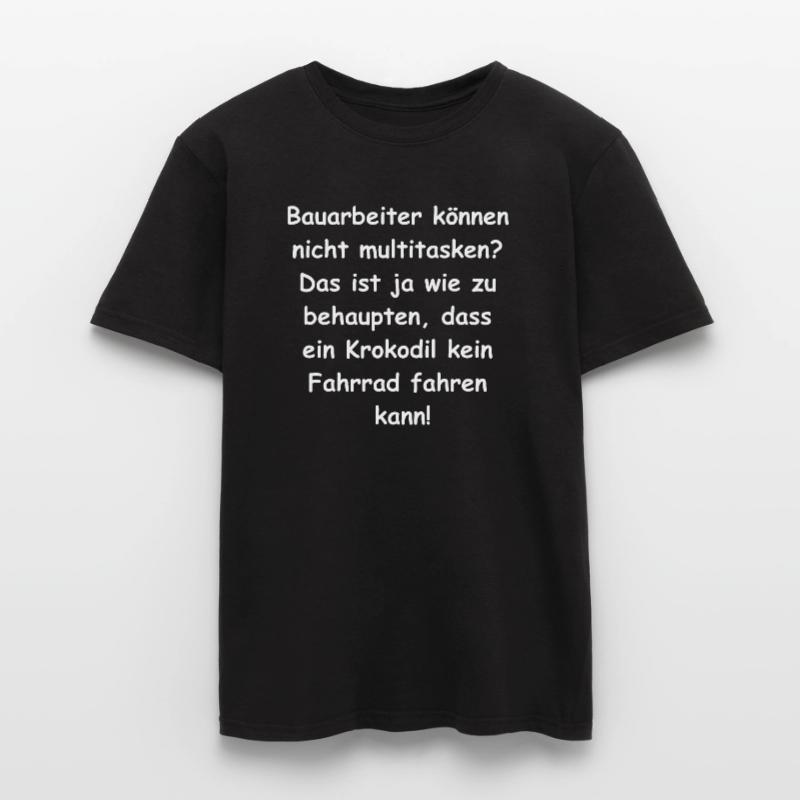 Construction Worker Multitasking Gift Men's T-Shirt