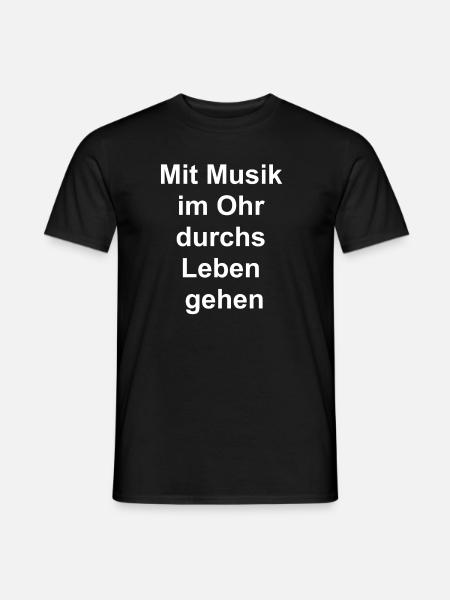 Music Fan Gift Set - Men's T-Shirt - black