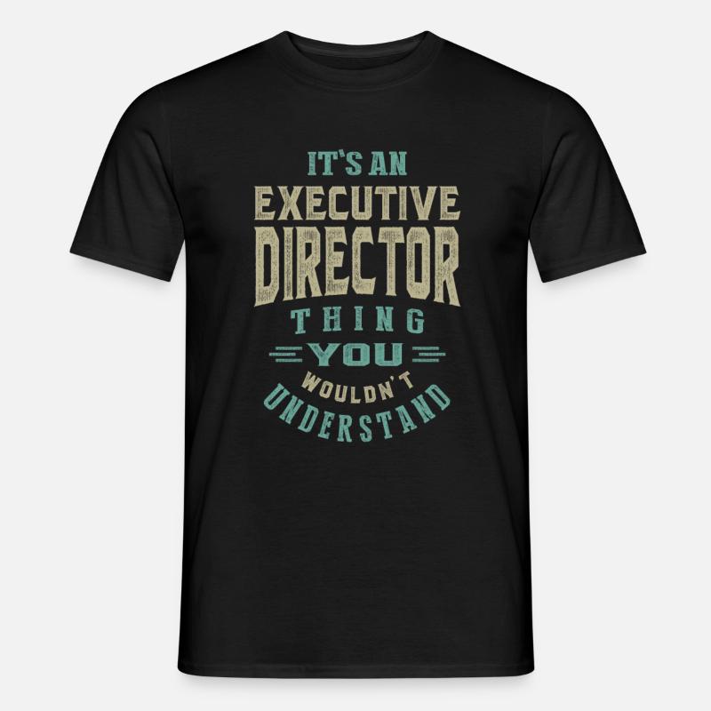 Executive Director - Men’s T-shirt - black