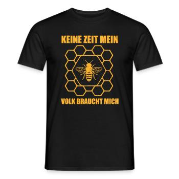 Hobbyimker Imker Bienen Flüsterer Imkern Honig - Männer T-Shirt - Schwarz - Vorne - AI Model Male 178 light (178cm)