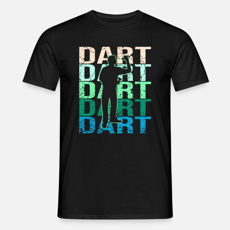 Fléchettes fléchettes - T-shirt homme - noir