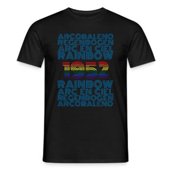 52er - Männer T-Shirt - Schwarz - Vorne - AI Model Male 178 light (178cm)