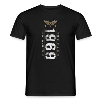 Edition Limitée 1969 Force et Honneur Anniversaire - T-shirt homme - noir - Devant - AI Model Male 178 light (178cm)